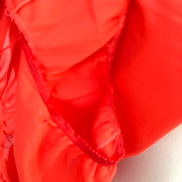 Vintage 60’s Sears mod orange cream lace chemise slip nightie & panties set - Picture 6 of 11